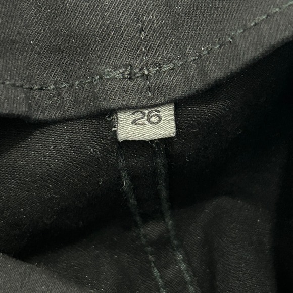 Carmar Los Angeles Black Denim Skirt Size 26 - Picture 5 of 5